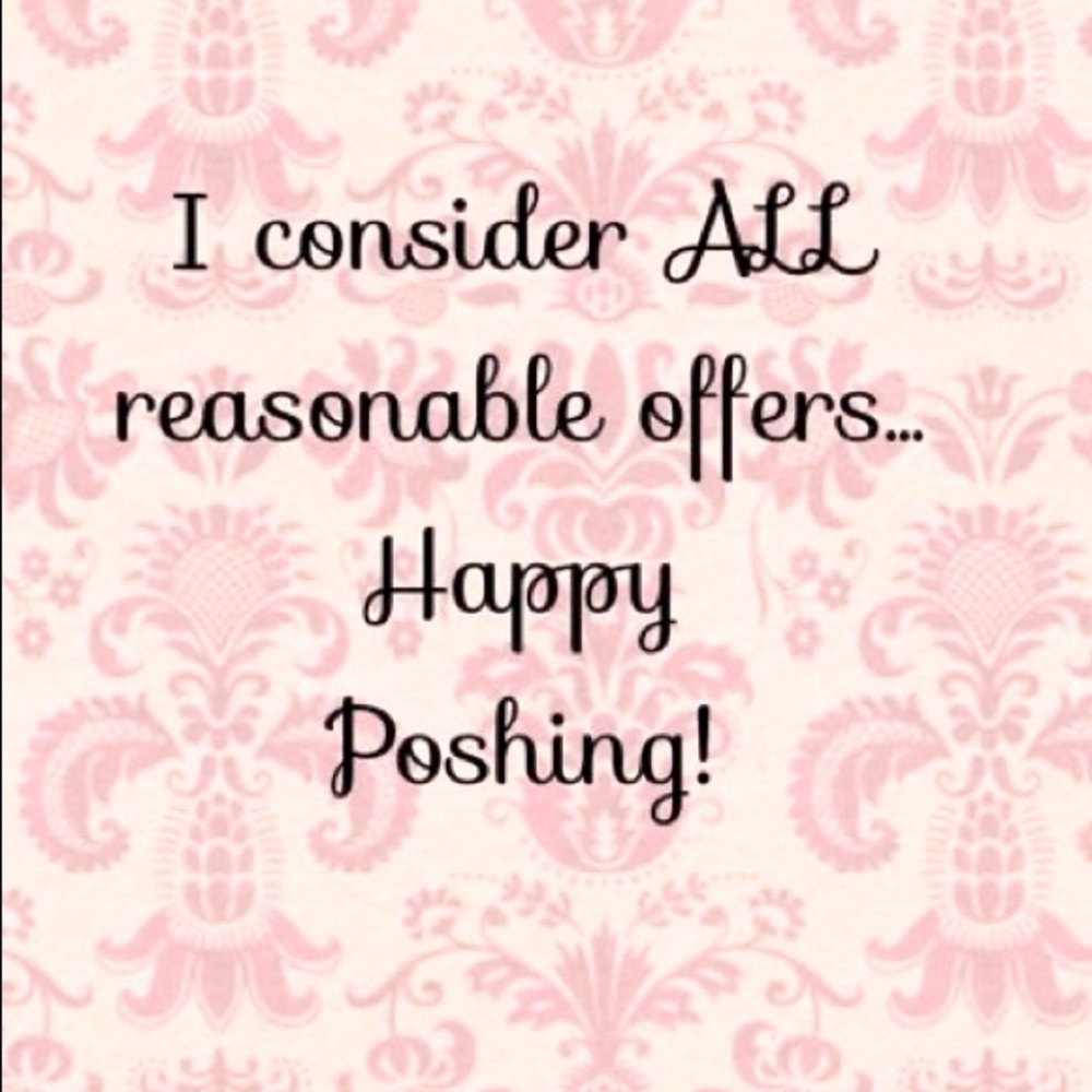 Reasonable offers welcome!!